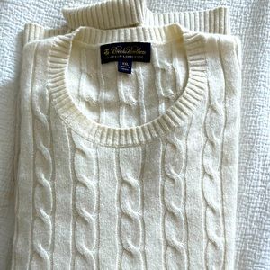Brooks Brothers Cashmere Long Sleeve Sweater